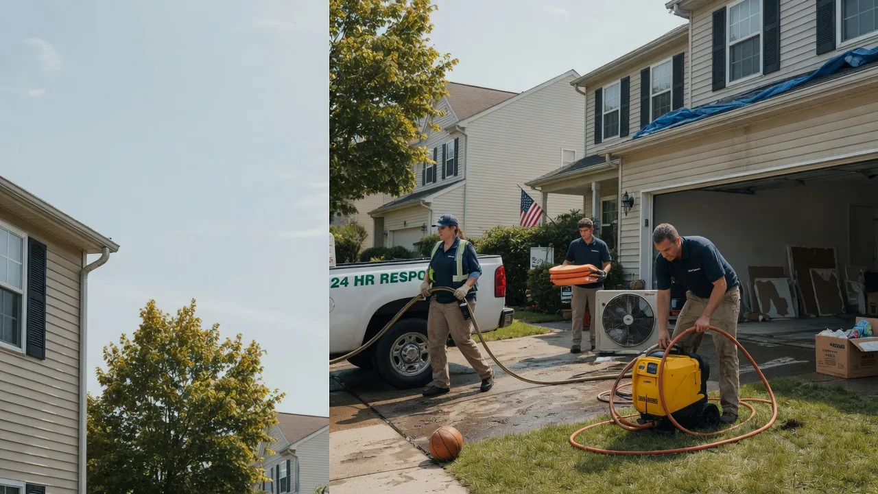 Emergency Water Damage Restoration in Clarksville, PA near me